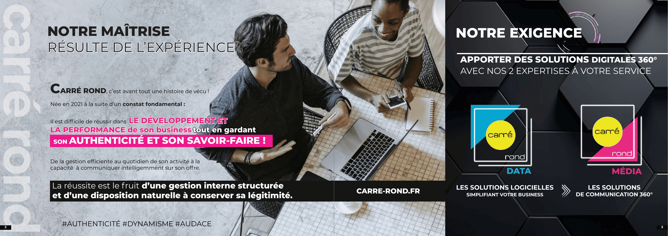 Brochure Carré Rond — services